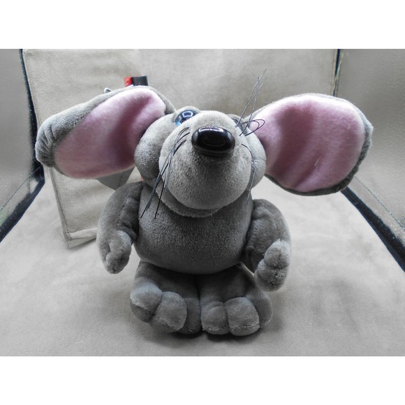 1984 Snuggables Cheesy the Mouse Plush w/Tags Heartline Vintage Rare - Picture 2 of 7